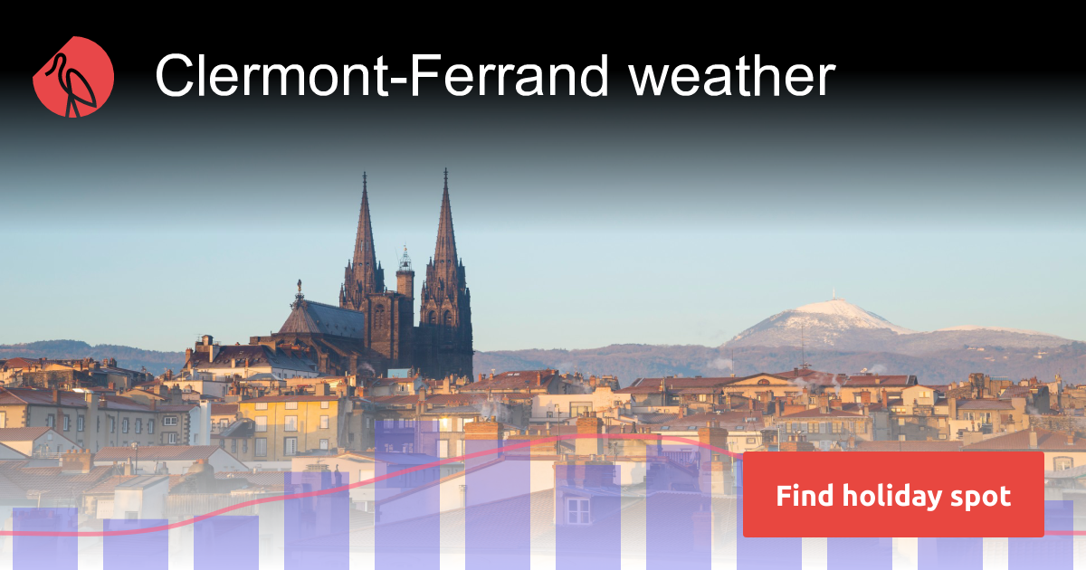 ClermontFerrand weather and climate Sunheron