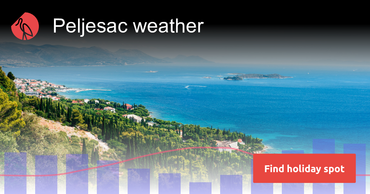 Pelješac weather and climate | Sunheron