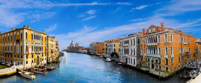 Venice: beautiful architecture on the water.
