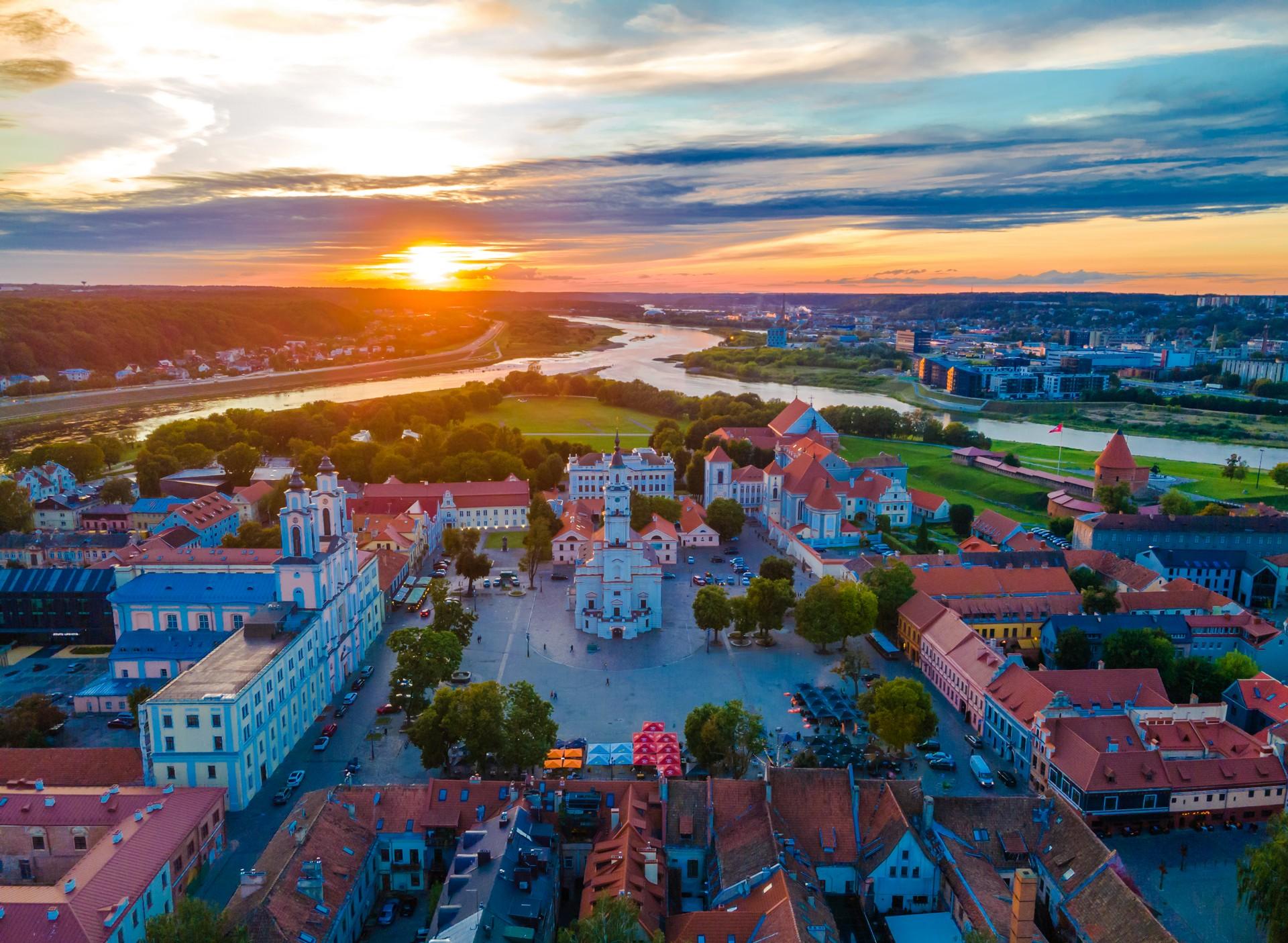 Kaunas at dawn