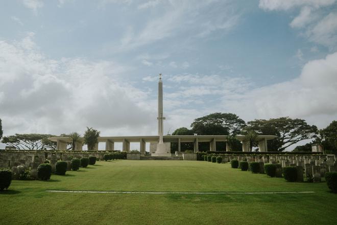 Kranji War Memorial in Singapore.