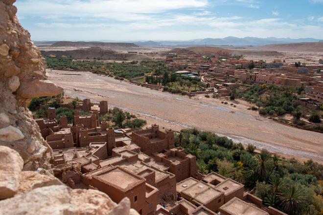 Ksar is Morroco: fortified village.