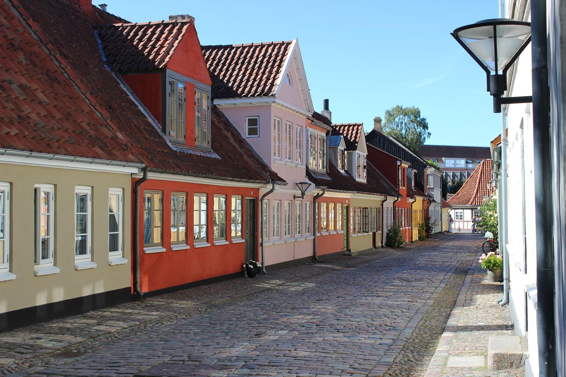 Odense on a sunny day