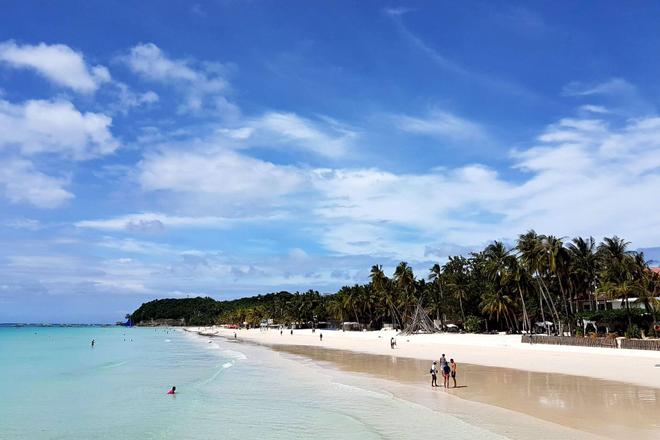 White Beach in Boracay, Philippines