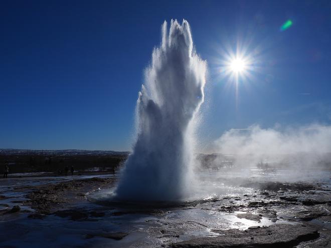 Strokkur Geyser in Iceland