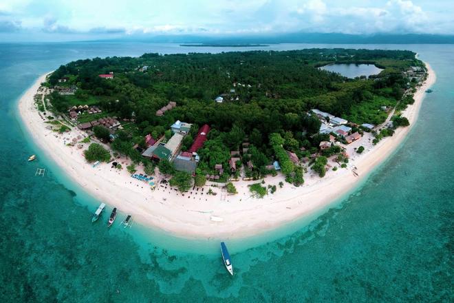 A view of the Balinese Island of Gili