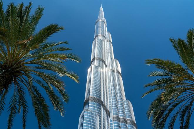 The Burh Khalifa skyscraper in Dubai