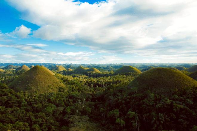 Green Chocolate mountains in Bohol