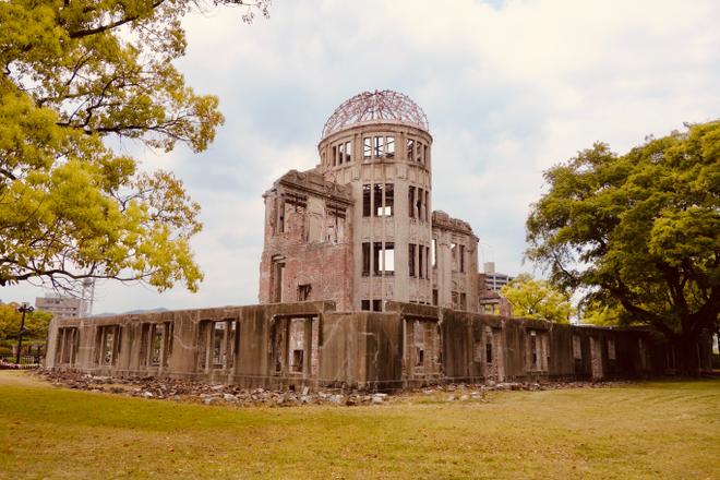The Atomic Dome in Hiroshima.
