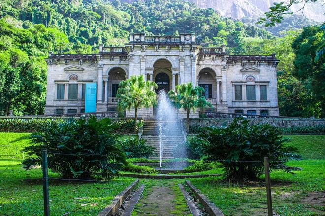 View of a building in Jardim Botânico, Rio de Janeiro