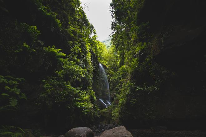 Small waterfall on La Palma.