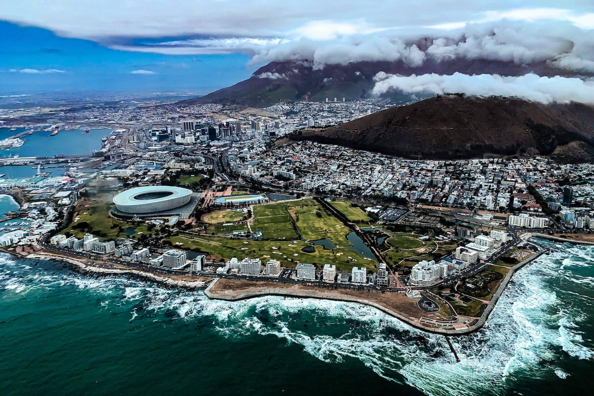 A view of the capital city of South Africa, Cape Town