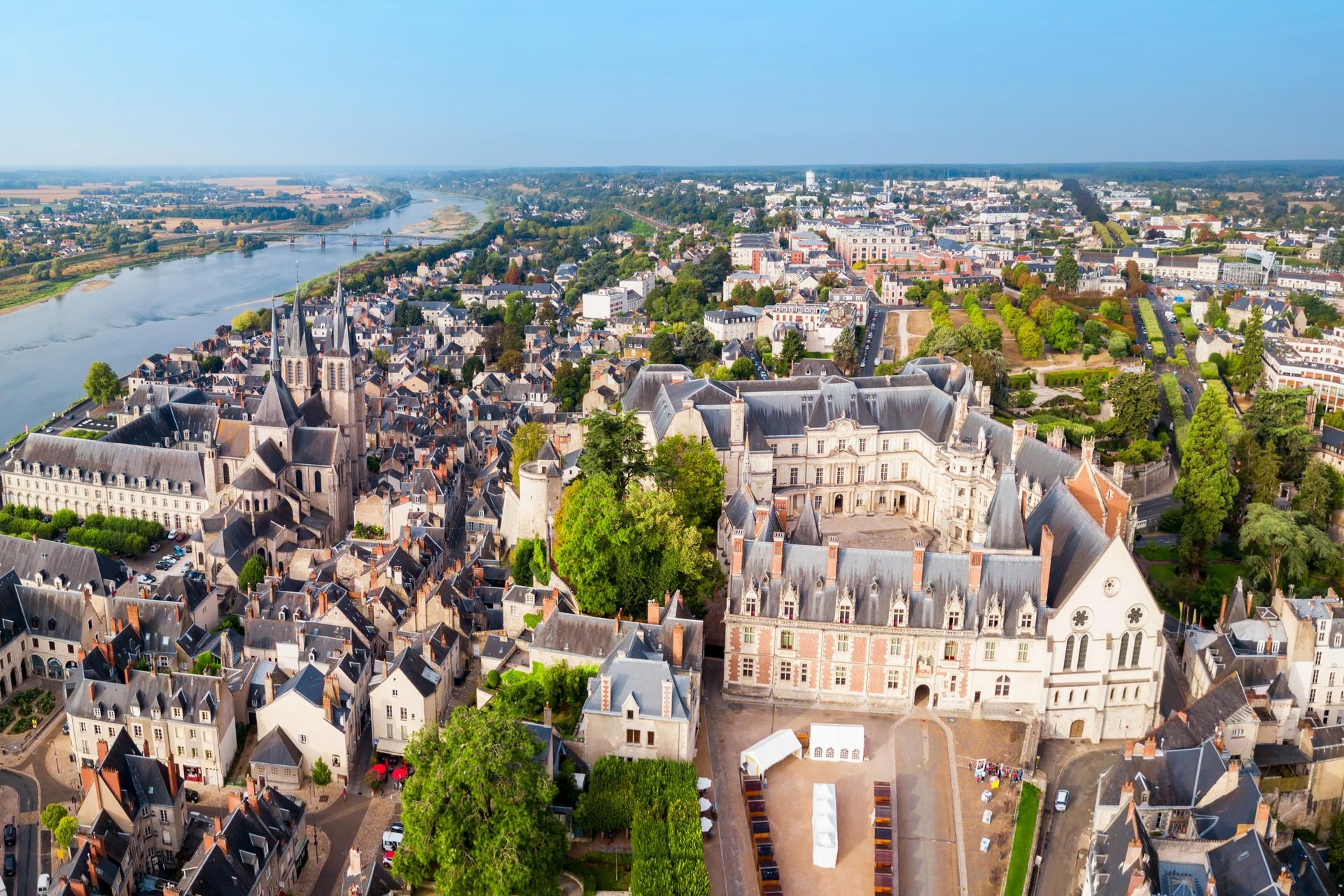 Blois on a sunny day