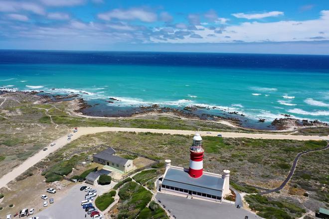 The southernmost tip in South Africa Cape Agulhas