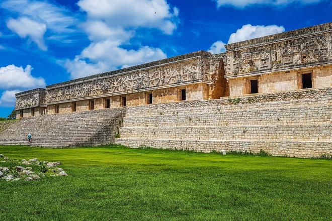 Historical site Uxmal in Yucatán