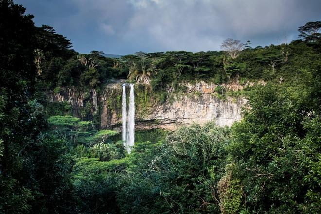 Chamarel Waterfall in Mauritius