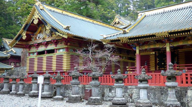 Temple in Nikkó, Japan.
